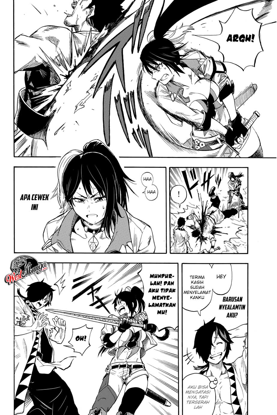 Jigoku no Gouka de Yaka re Tsuzuketa Shounen. Saikyou no Honou Tsukai to Natte Fukkatsu Suru. Chapter 01.2 Gambar 12
