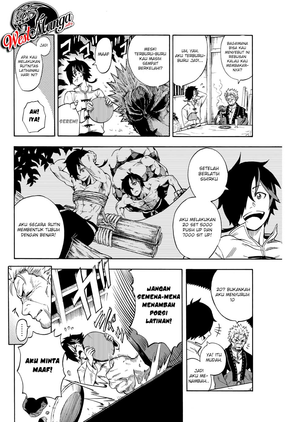 Jigoku no Gouka de Yaka re Tsuzuketa Shounen. Saikyou no Honou Tsukai to Natte Fukkatsu Suru. Chapter 01.1 Gambar 8