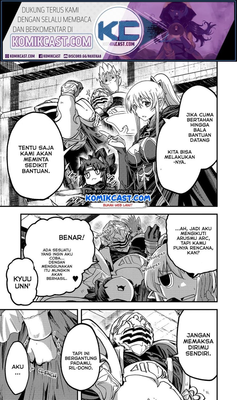Gaikotsu Kishi-sama, Tadaima Isekai e Odekake-chuu Chapter 38 Gambar 21