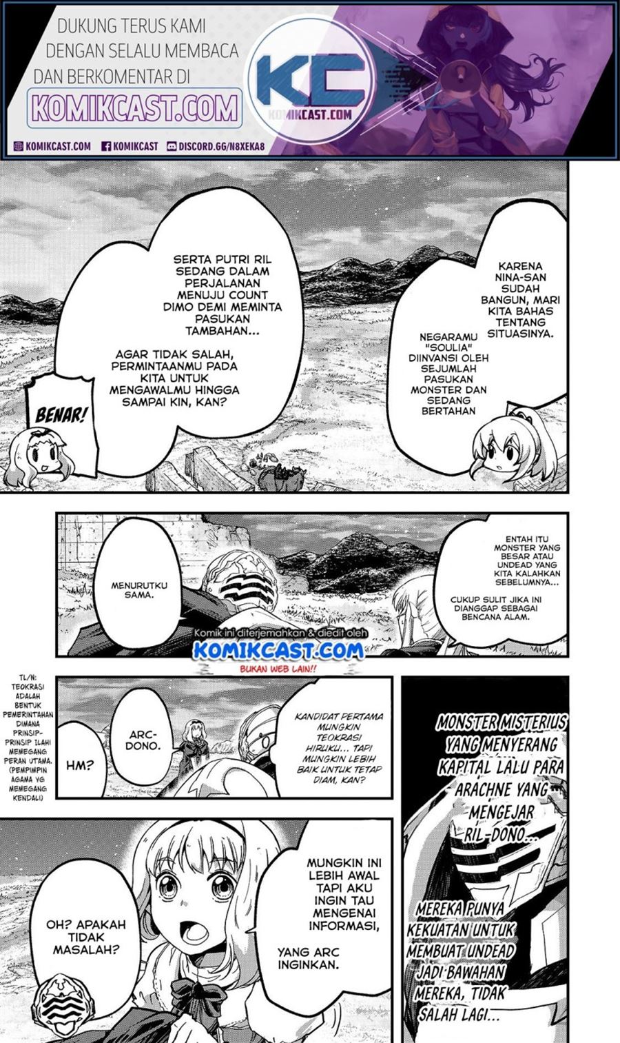 Gaikotsu Kishi-sama, Tadaima Isekai e Odekake-chuu Chapter 38 Gambar 4