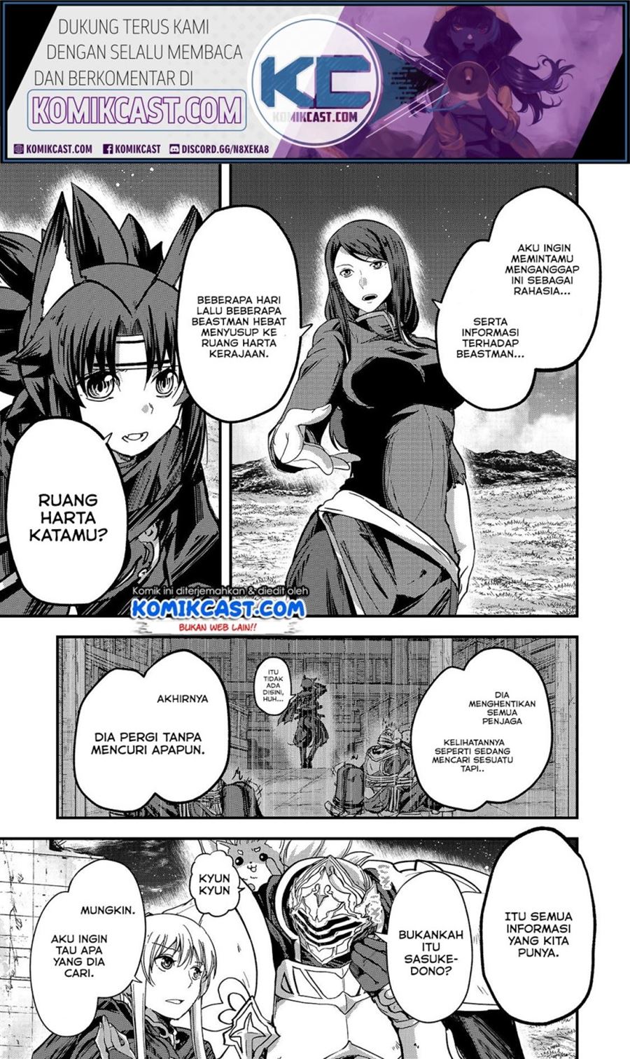 Gaikotsu Kishi-sama, Tadaima Isekai e Odekake-chuu Chapter 38 Gambar 8