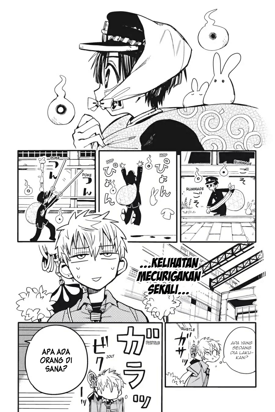 Jibaku Shounen Hanako-kun Chapter 09 Gambar 15