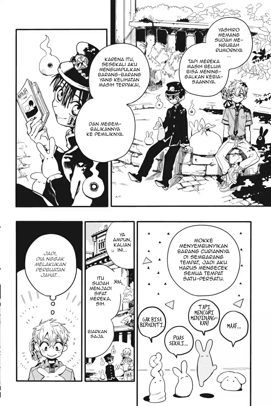 Jibaku Shounen Hanako-kun Chapter 09 Gambar 18