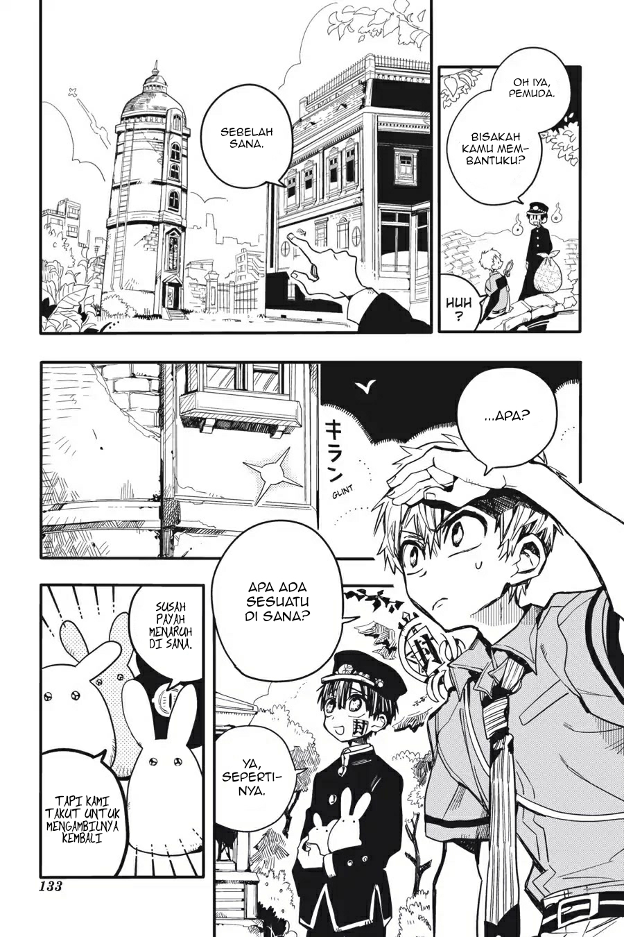 Jibaku Shounen Hanako-kun Chapter 09 Gambar 19