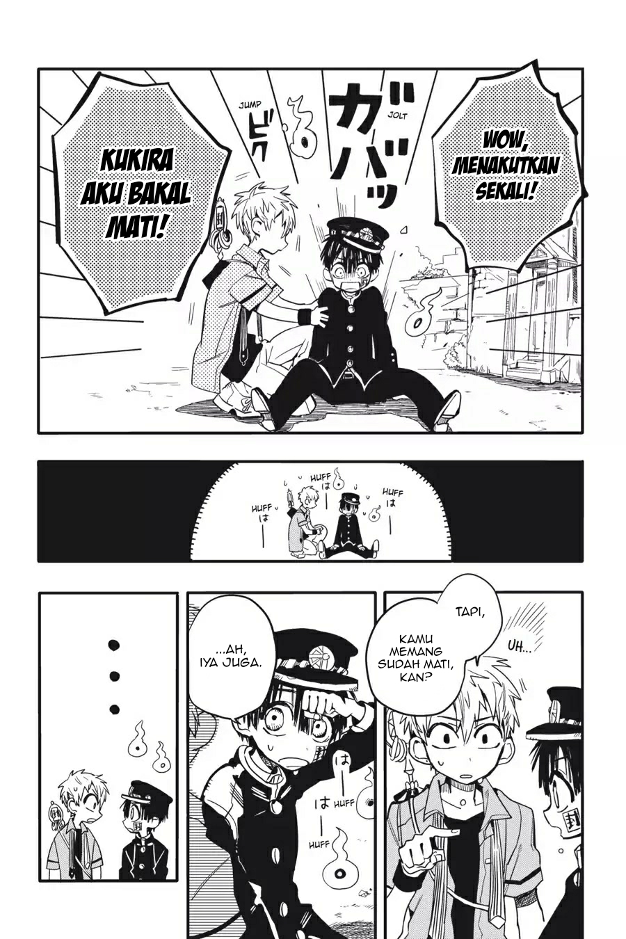 Jibaku Shounen Hanako-kun Chapter 09 Gambar 27