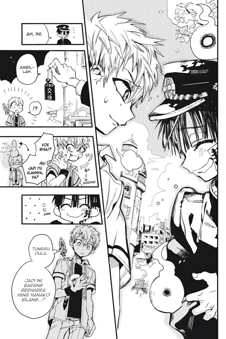 Jibaku Shounen Hanako-kun Chapter 09 Gambar 28