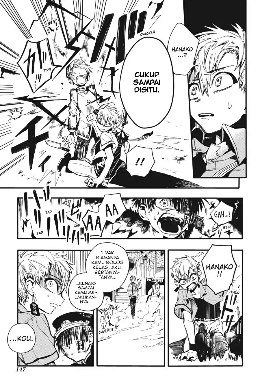 Jibaku Shounen Hanako-kun Chapter 09 Gambar 32
