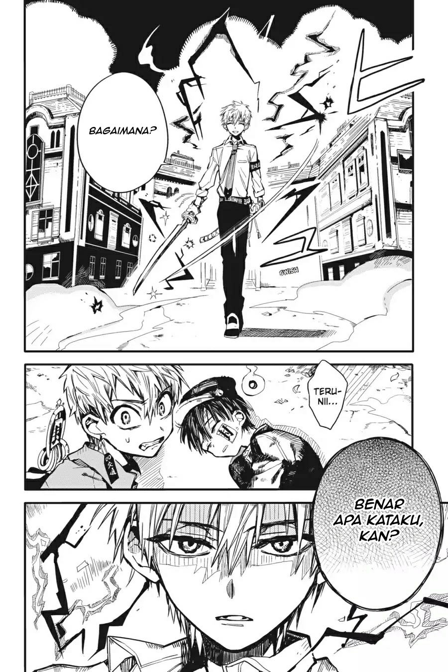 Jibaku Shounen Hanako-kun Chapter 09 Gambar 33