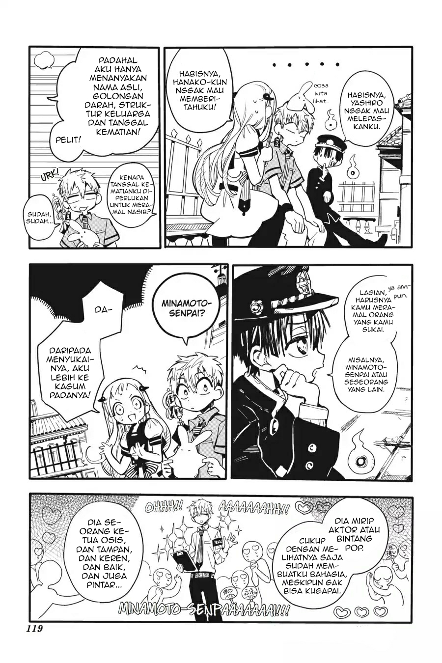 Jibaku Shounen Hanako-kun Chapter 09 Gambar 5