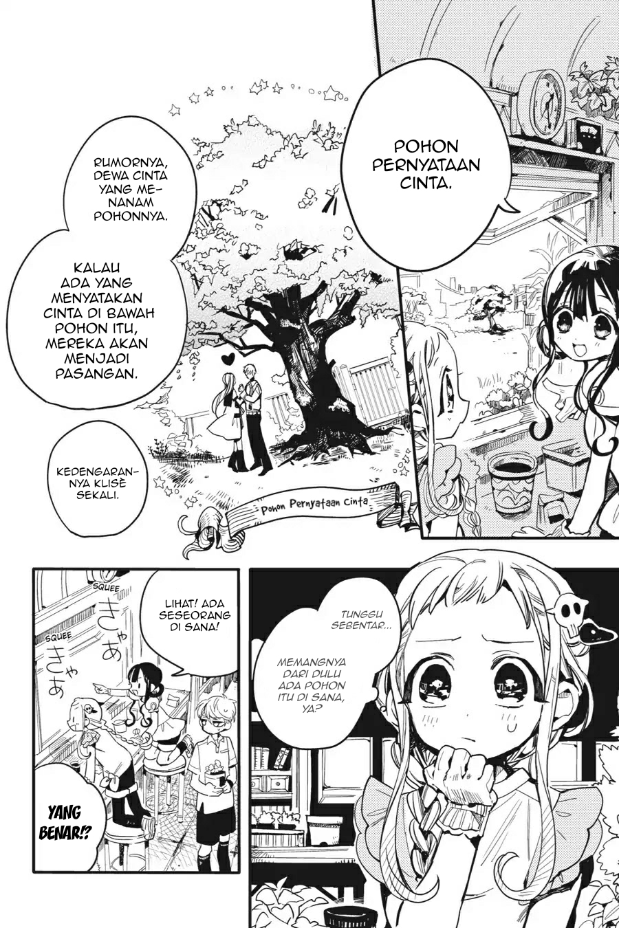 Jibaku Shounen Hanako-kun Chapter 08 Gambar 10