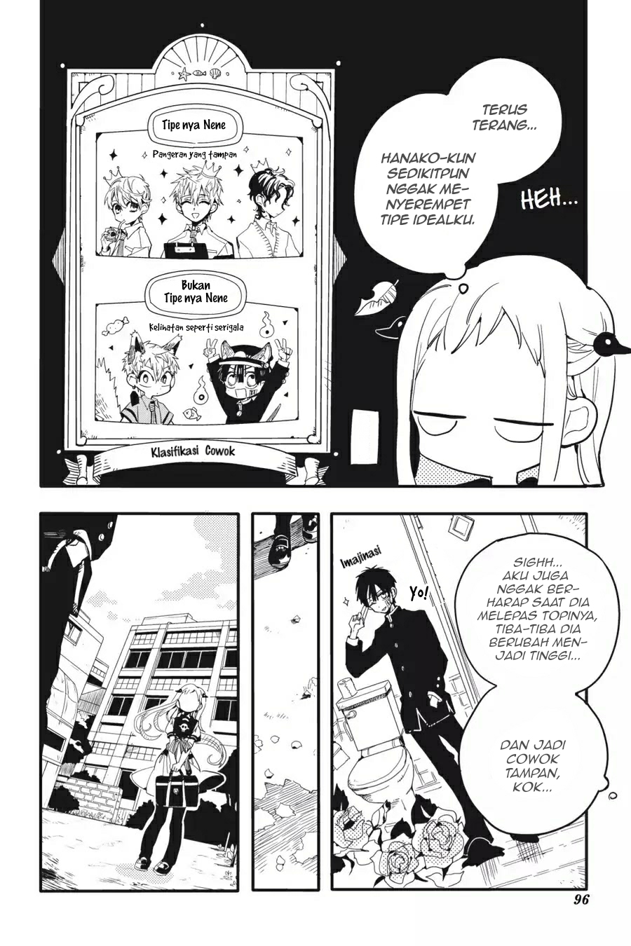 Jibaku Shounen Hanako-kun Chapter 08 Gambar 18