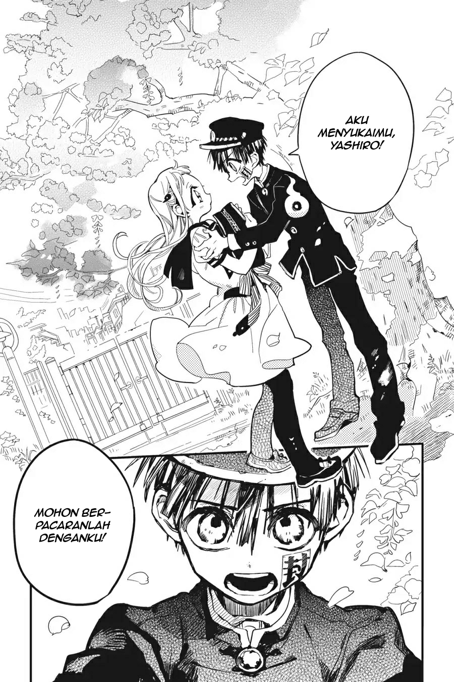 Jibaku Shounen Hanako-kun Chapter 08 Gambar 21