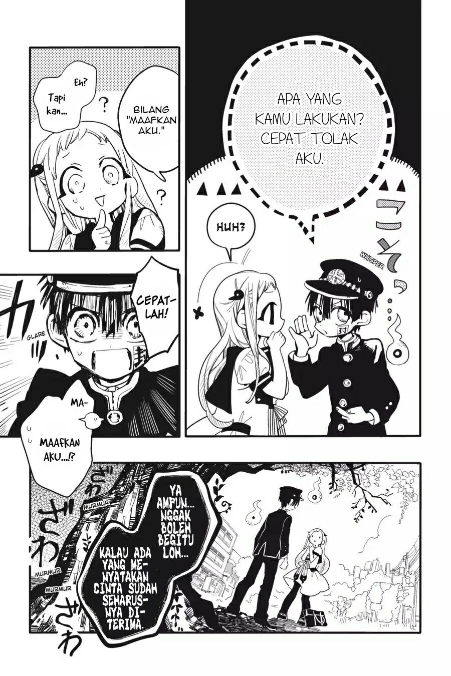 Jibaku Shounen Hanako-kun Chapter 08 Gambar 23