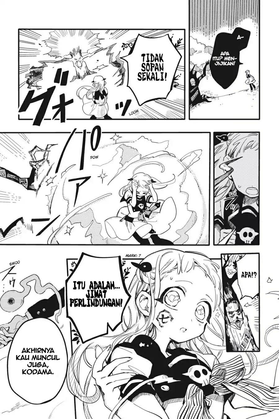 Jibaku Shounen Hanako-kun Chapter 08 Gambar 25