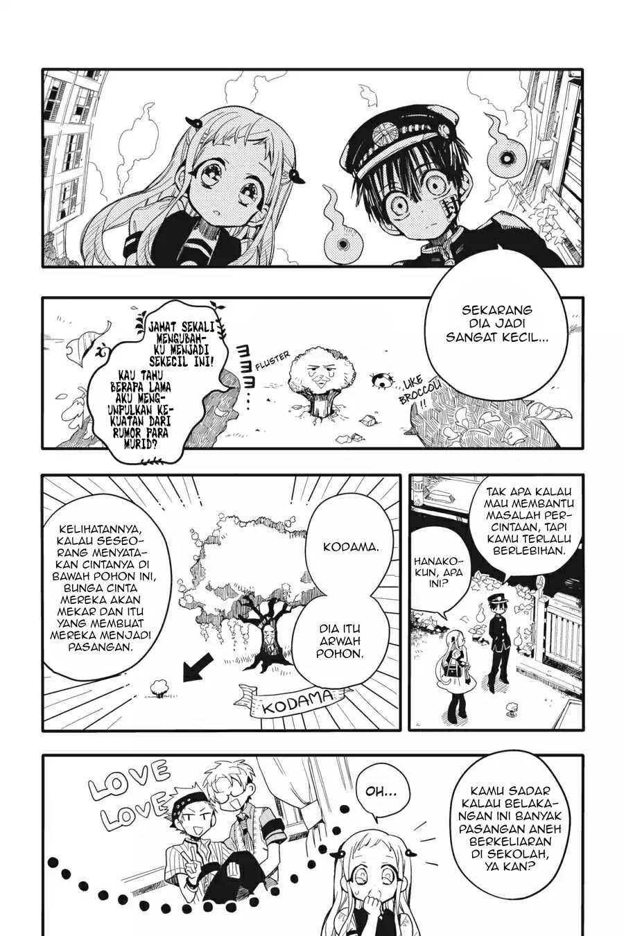 Jibaku Shounen Hanako-kun Chapter 08 Gambar 28