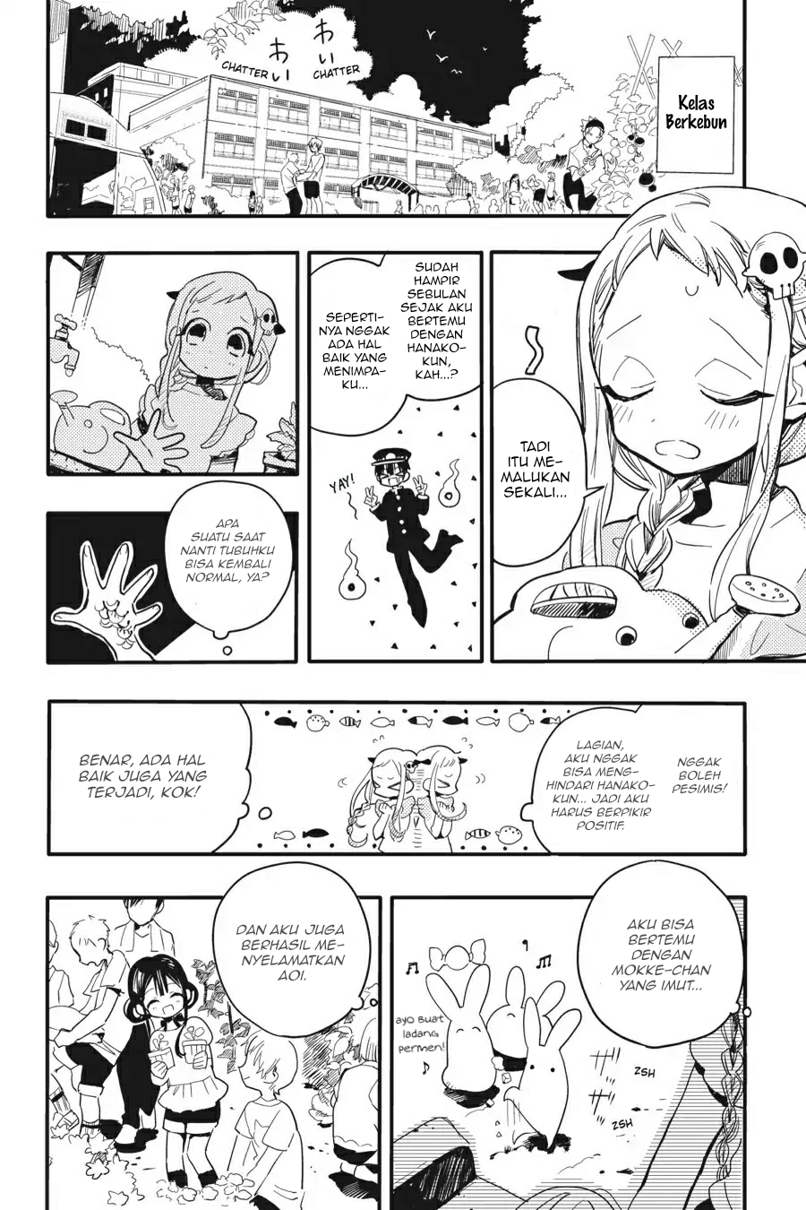 Jibaku Shounen Hanako-kun Chapter 08 Gambar 4