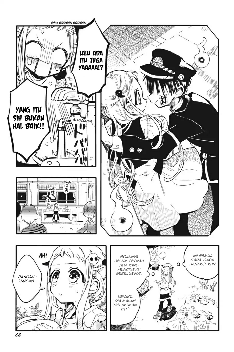 Jibaku Shounen Hanako-kun Chapter 08 Gambar 5