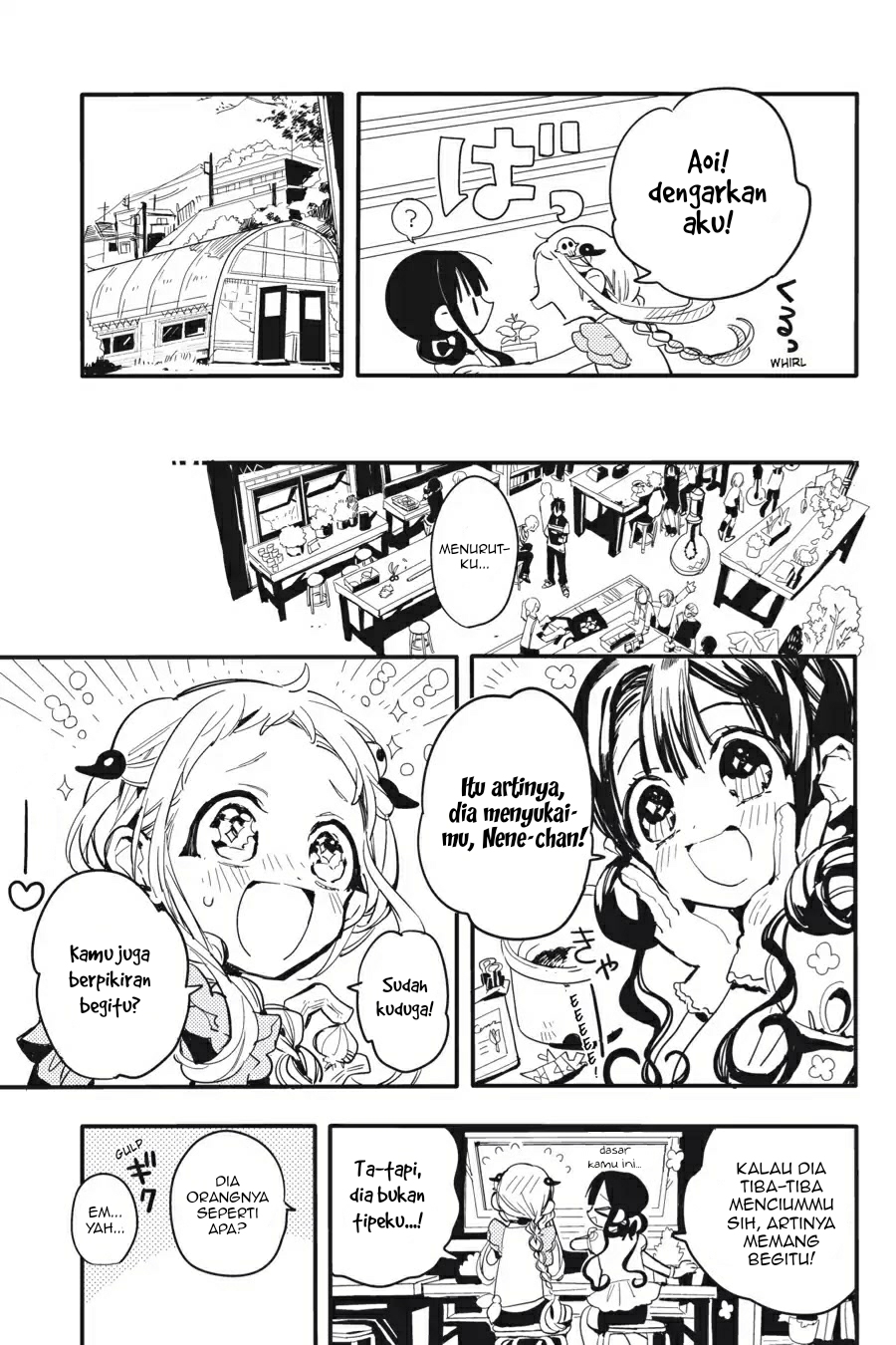 Jibaku Shounen Hanako-kun Chapter 08 Gambar 7