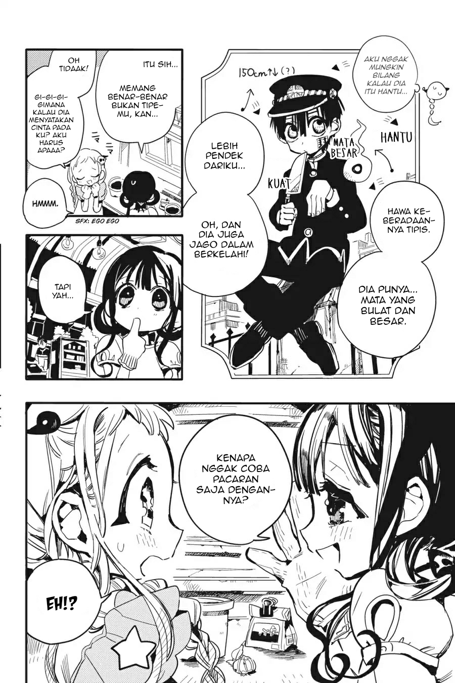 Jibaku Shounen Hanako-kun Chapter 08 Gambar 8