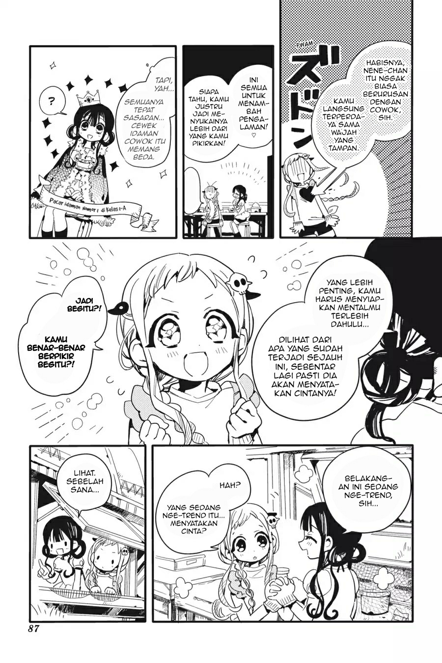 Jibaku Shounen Hanako-kun Chapter 08 Gambar 9