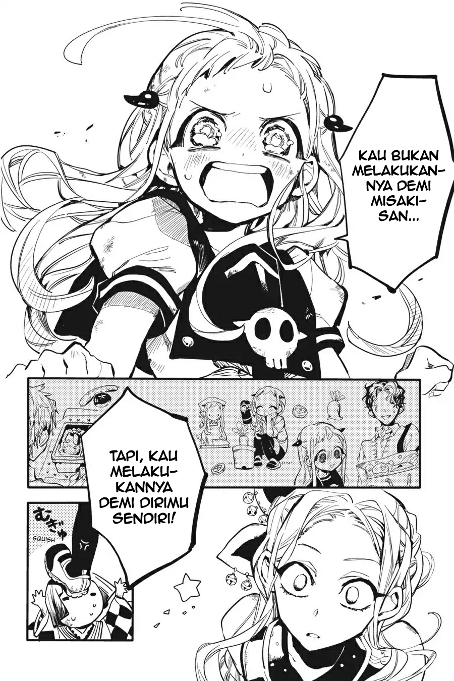 Jibaku Shounen Hanako-kun Chapter 07 Gambar 22