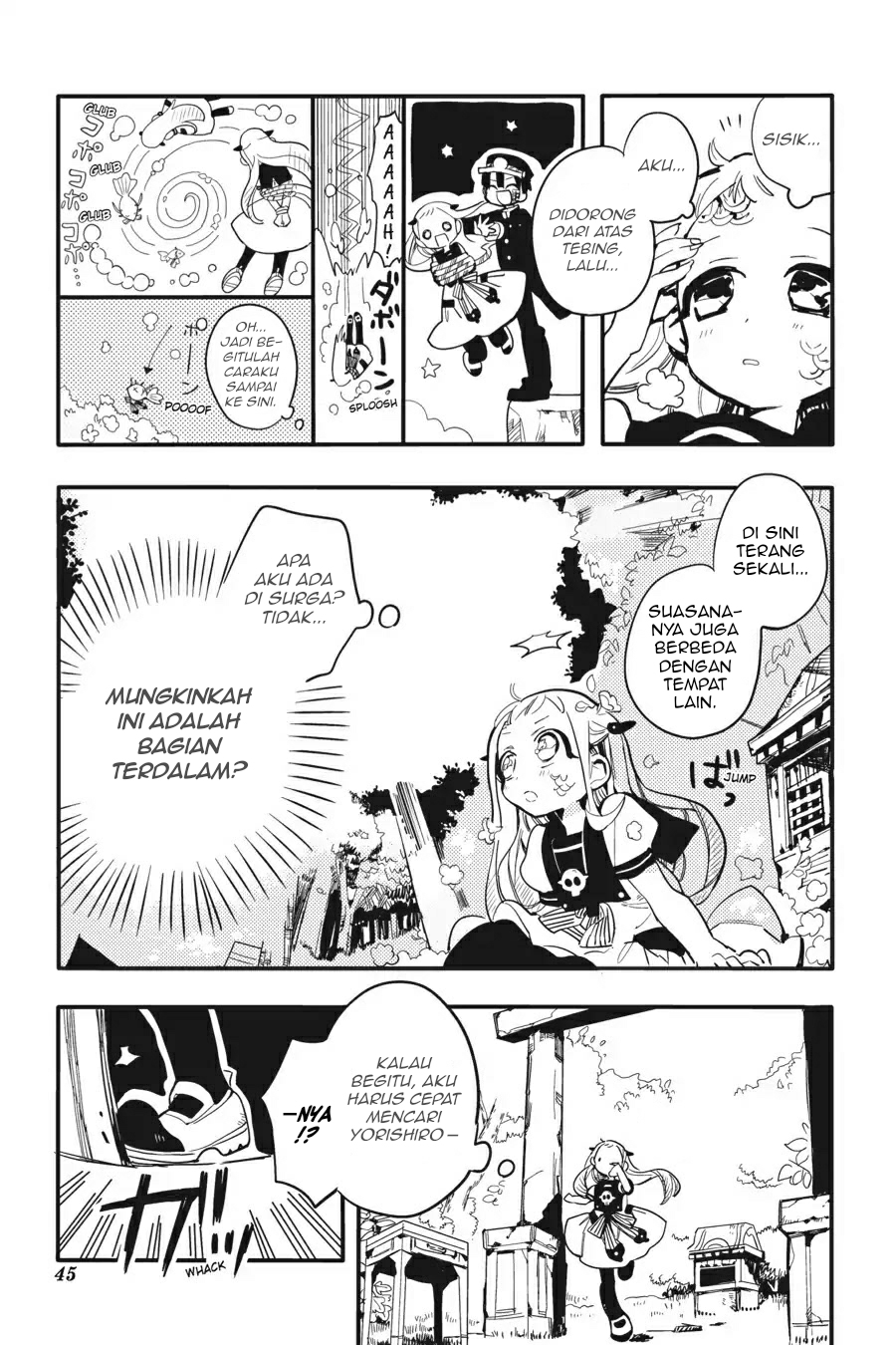 Jibaku Shounen Hanako-kun Chapter 07 Gambar 5