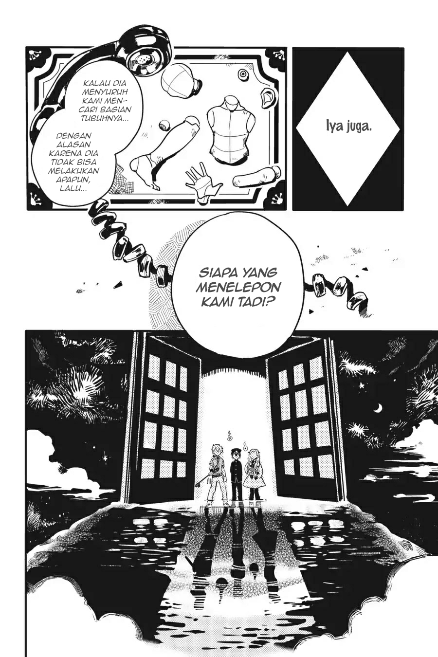 Jibaku Shounen Hanako-kun Chapter 06 Gambar 21