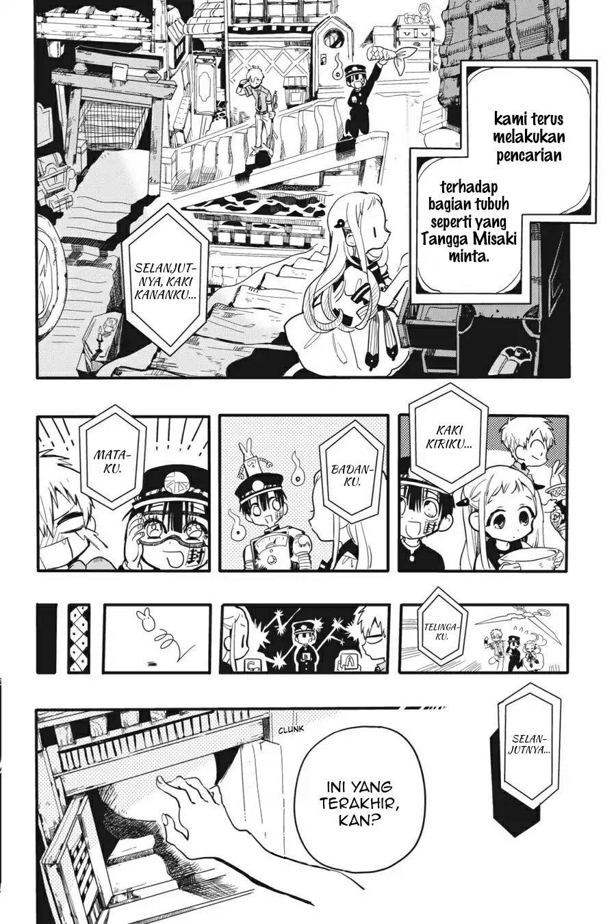 Jibaku Shounen Hanako-kun Chapter 05 Gambar 19