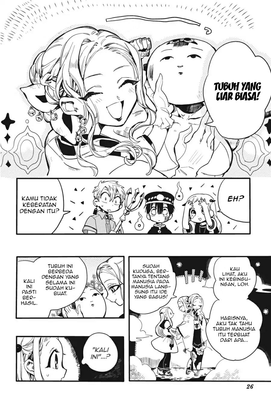 Jibaku Shounen Hanako-kun Chapter 05 Gambar 27
