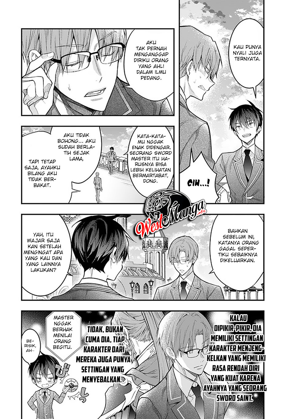 Otome Game Sekai wa Mob ni Kibishii Sekai Desu Chapter 28 Gambar 4