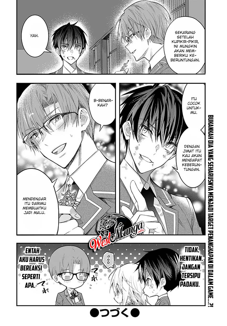 Otome Game Sekai wa Mob ni Kibishii Sekai Desu Chapter 28 Gambar 48