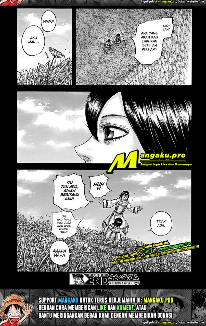 Kingdom Chapter 669 Gambar 11