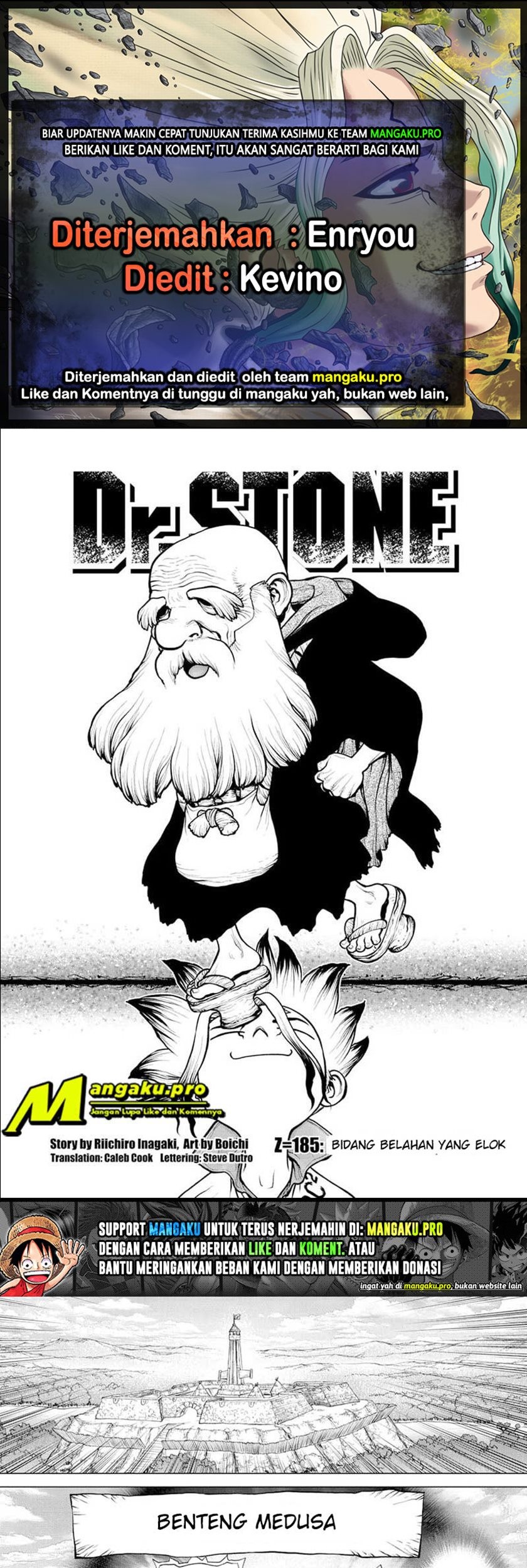 Baca Komik Dr. Stone Chapter 185 Gambar 1