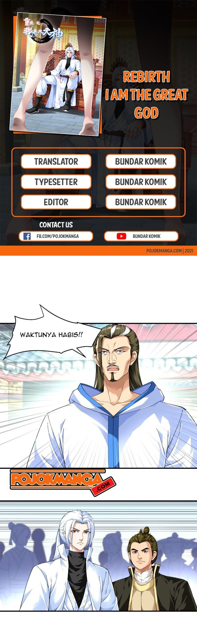 Baca Komik Rebirth I Am The Great God Chapter 33 Gambar 1