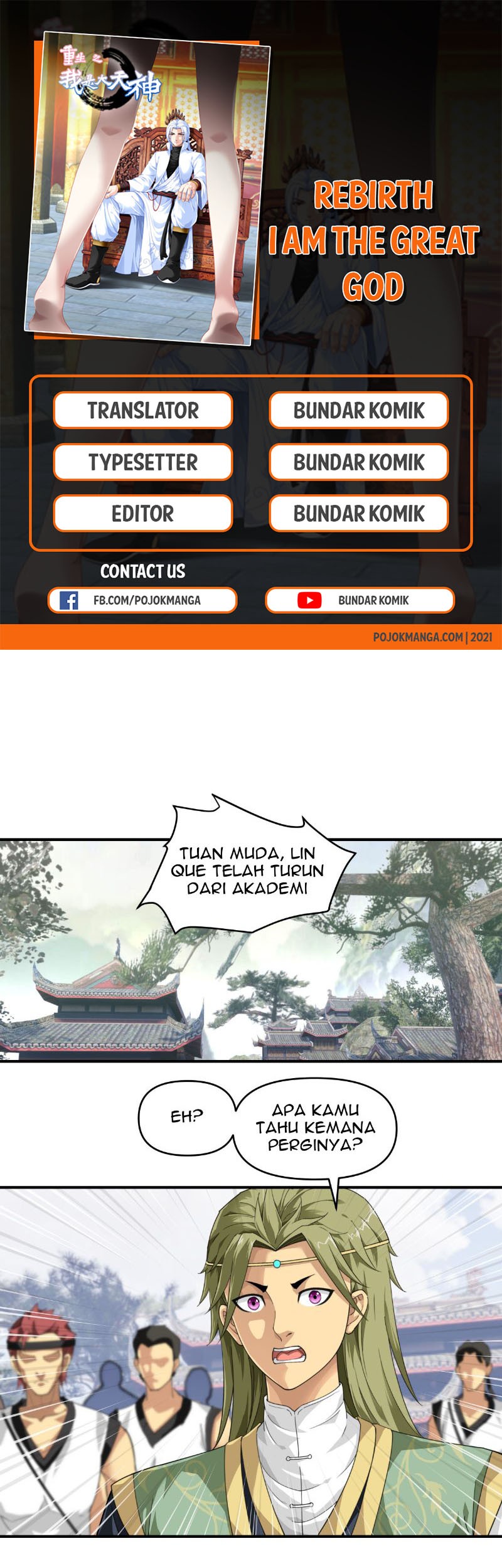 Baca Manhua Rebirth I Am The Great God Chapter 34 Gambar 2