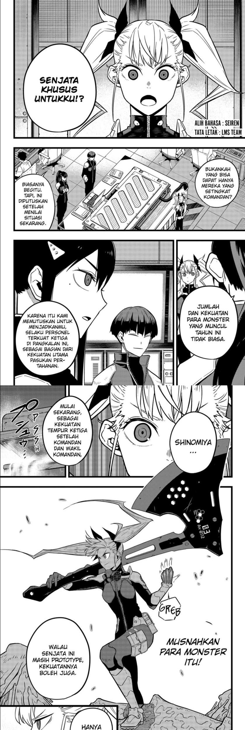 Baca Manga 8Kaijuu Chapter 26 Gambar 2