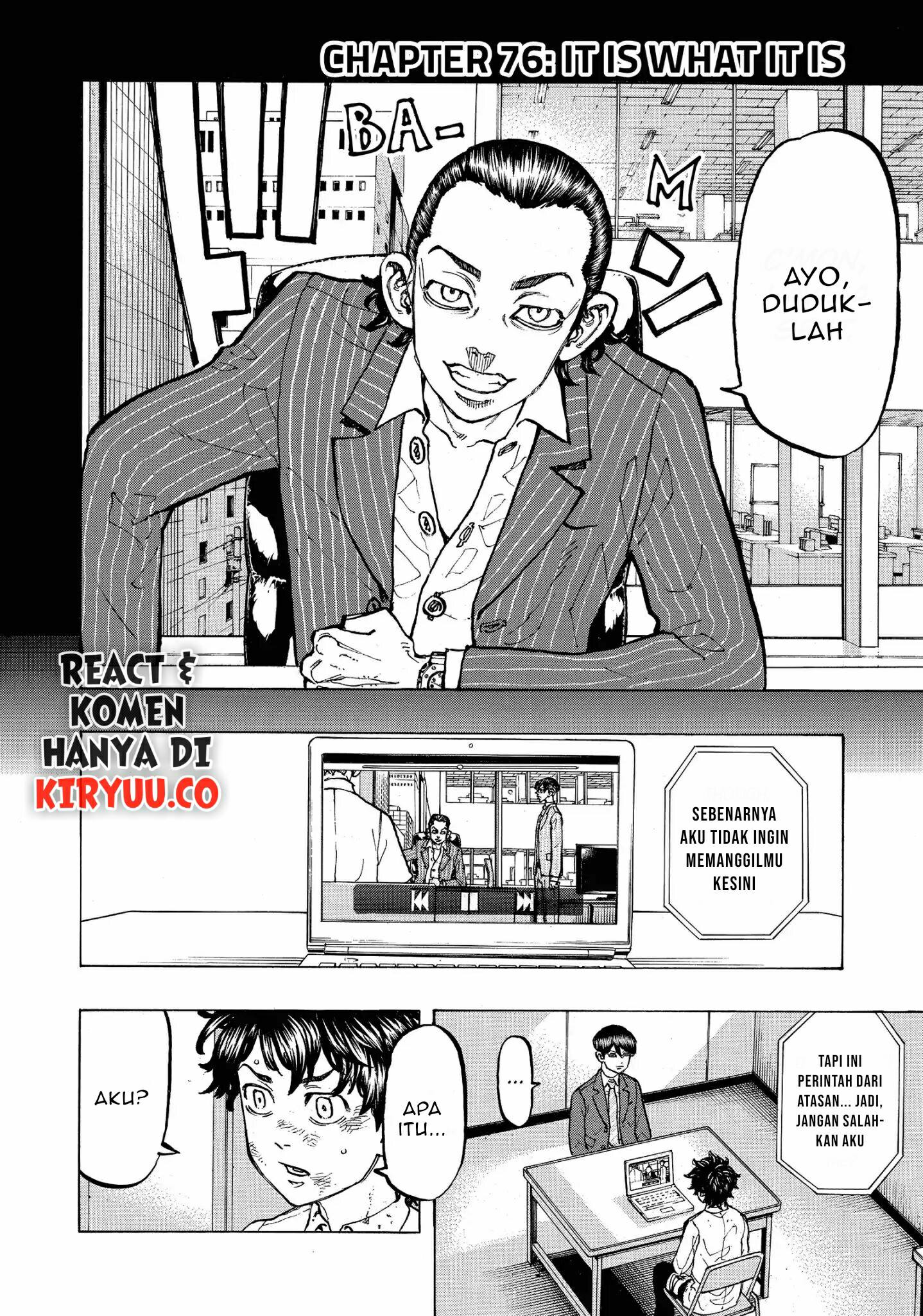 Tokyo卍Revengers Chapter 76 Gambar 6