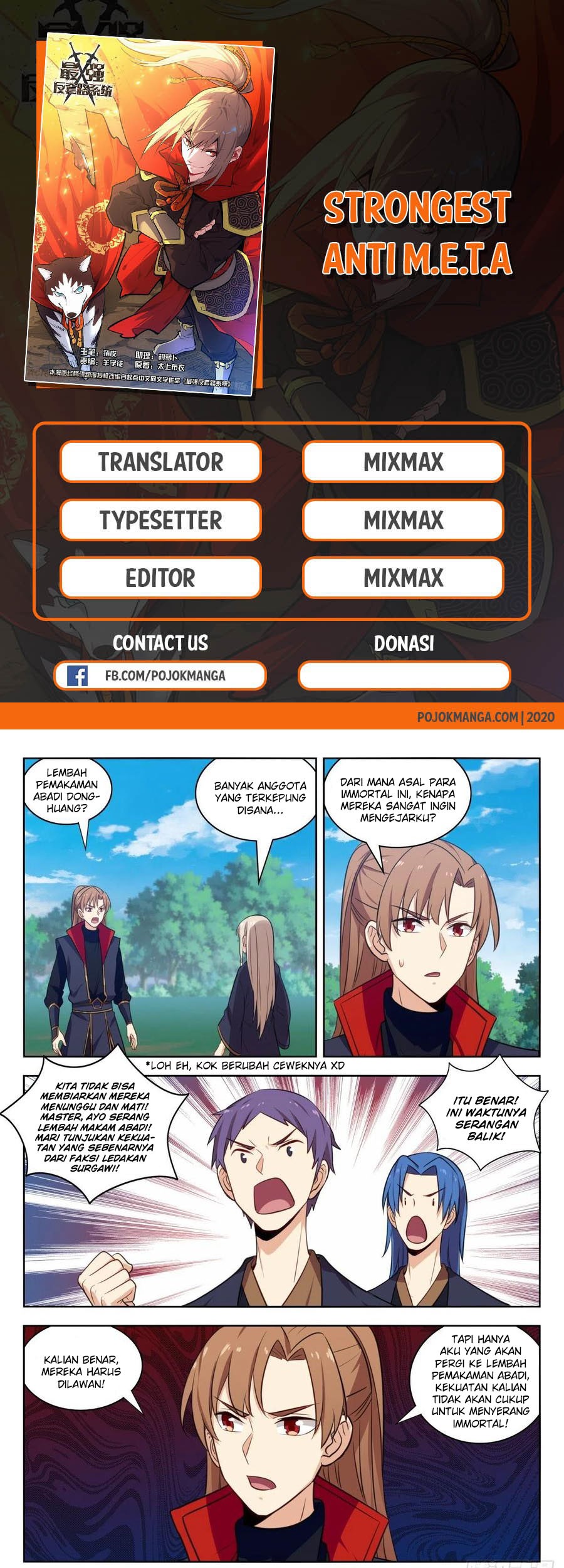 Baca Manhua Strongest Anti M.E.T.A Chapter 348 Gambar 2