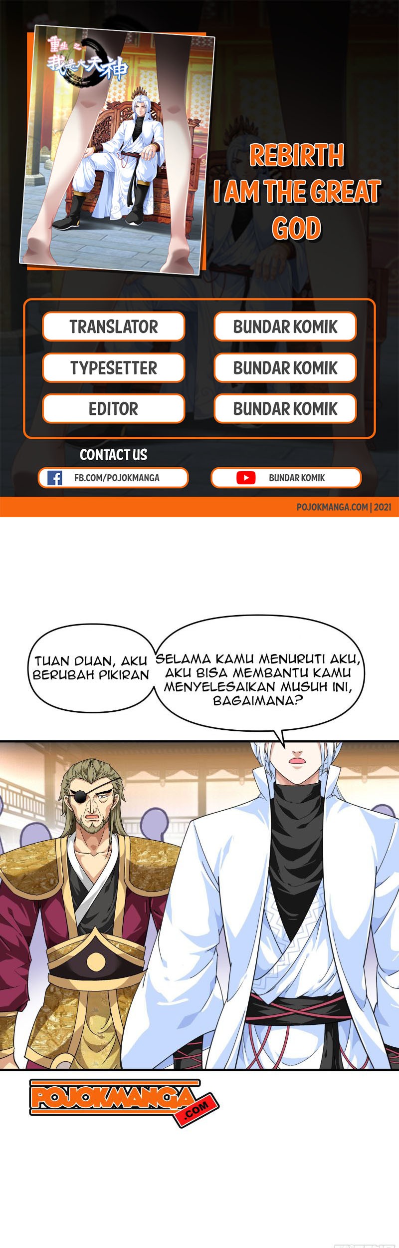 Baca Manhua Rebirth I Am The Great God Chapter 40 Gambar 2