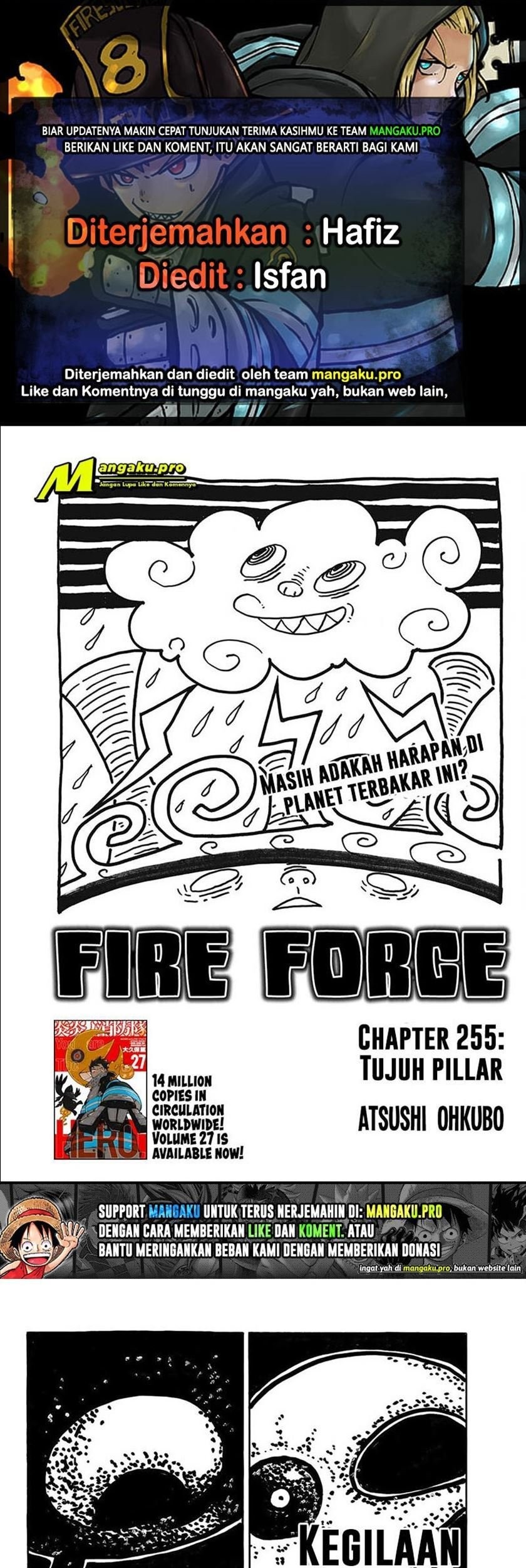Baca Komik Fire Brigade of Flames Chapter 255 Gambar 1