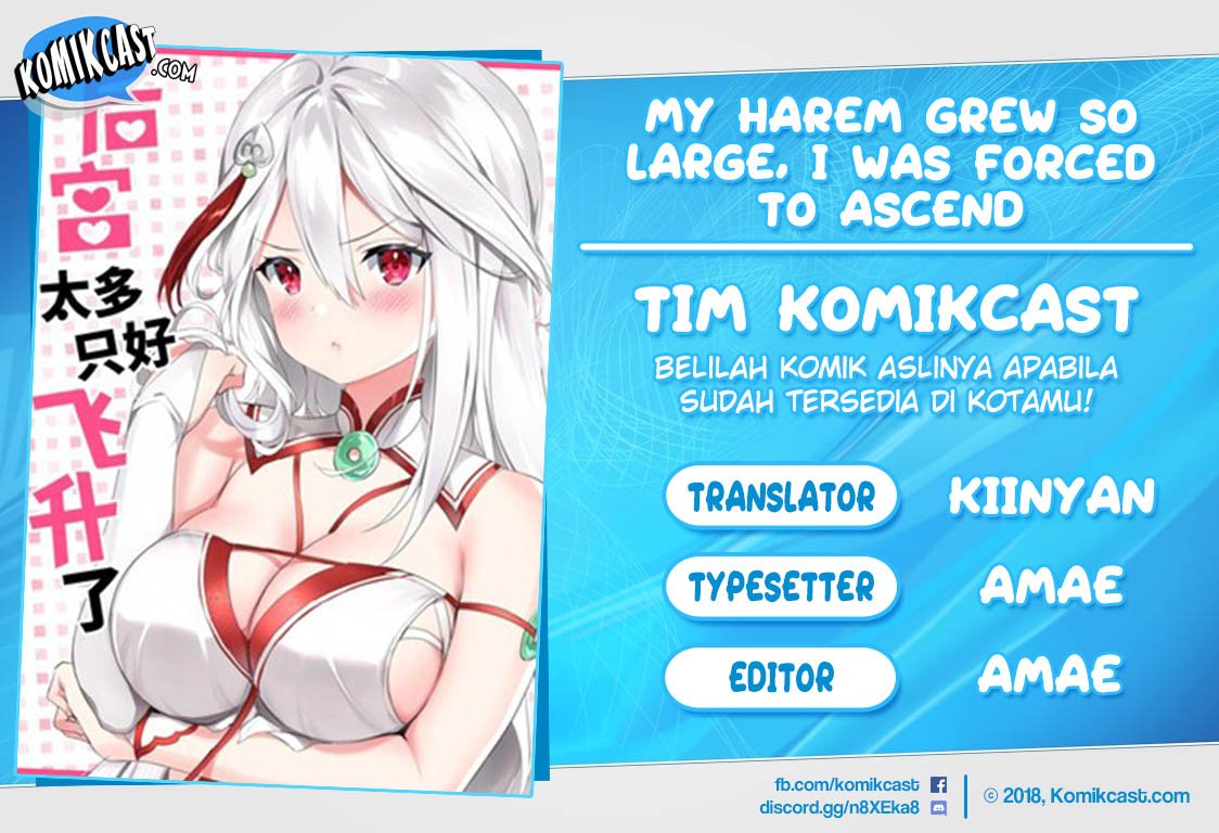 Baca Komik My Harem Grew So Large, I Was Forced to Ascend Chapter 16 Gambar 1