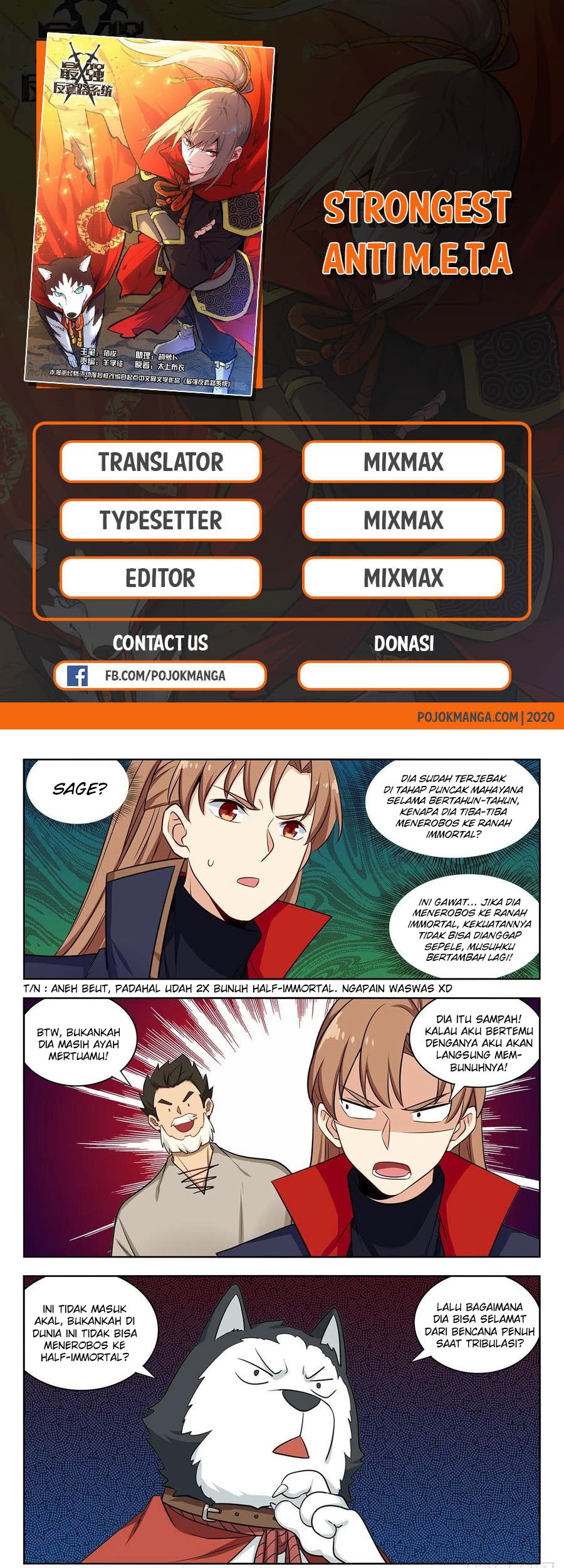 Baca Manhua Strongest Anti M.E.T.A Chapter 350 Gambar 2