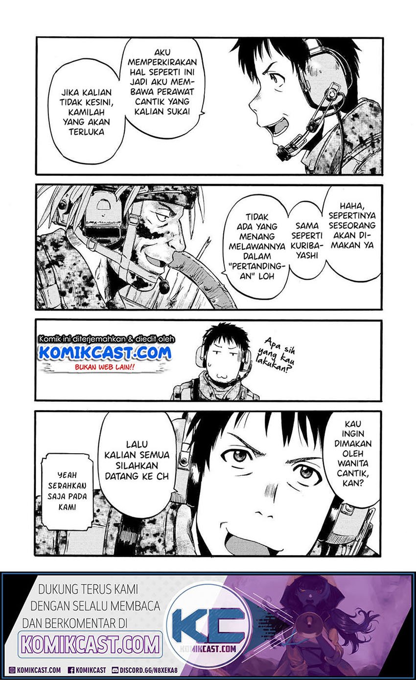 Gate – Jietai Kare no Chi nite Kaku Tatakeri Chapter 101.1 Gambar 10