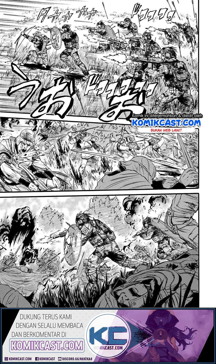 Gate – Jietai Kare no Chi nite Kaku Tatakeri Chapter 101.1 Gambar 16