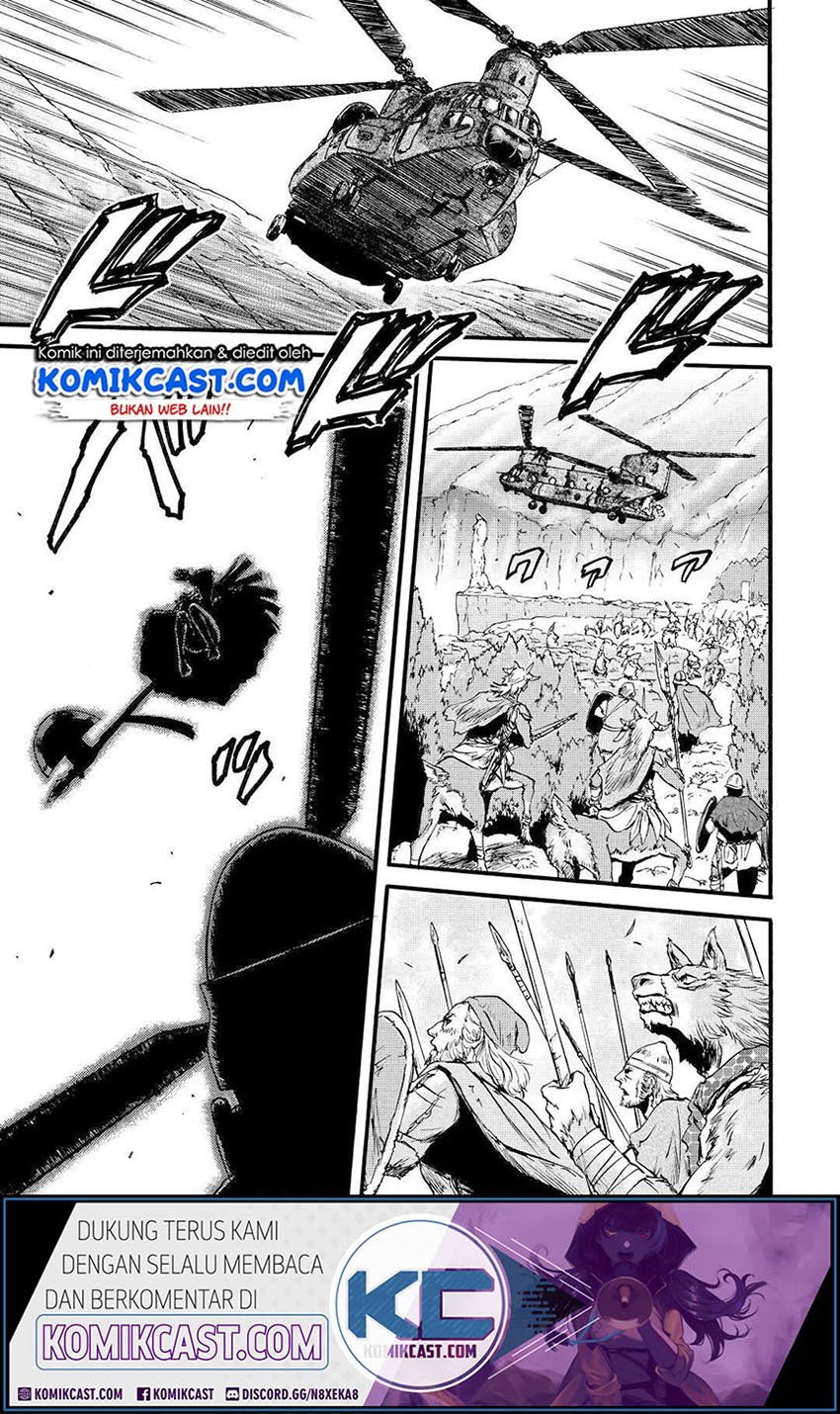 Gate – Jietai Kare no Chi nite Kaku Tatakeri Chapter 101.1 Gambar 18