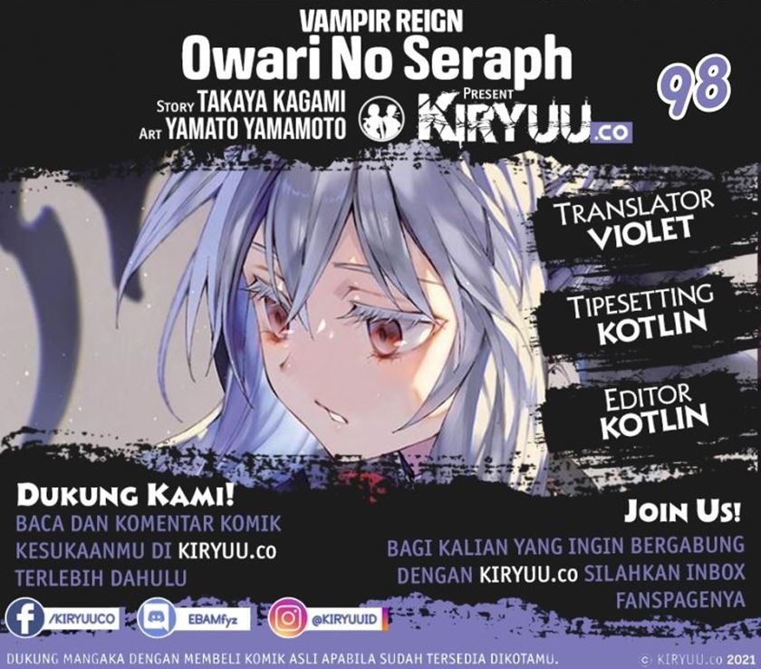 Baca Komik Owari no Seraph Chapter 98 Gambar 1