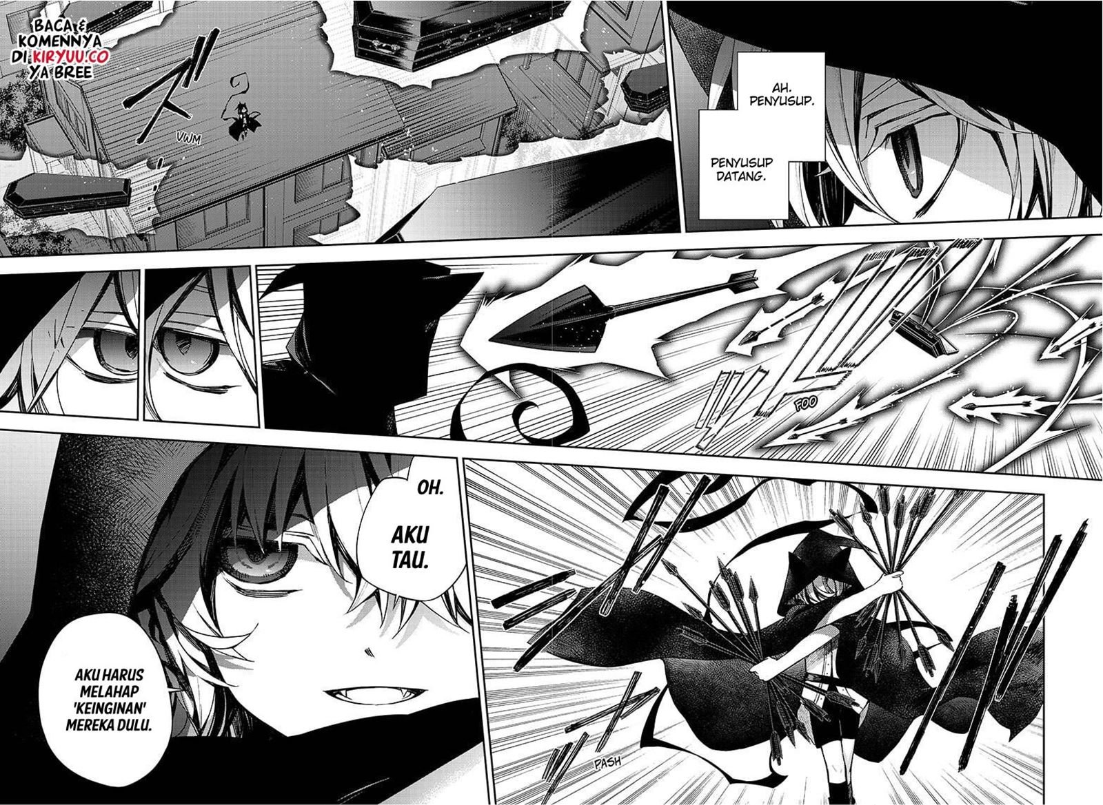 Owari no Seraph Chapter 98 Gambar 21