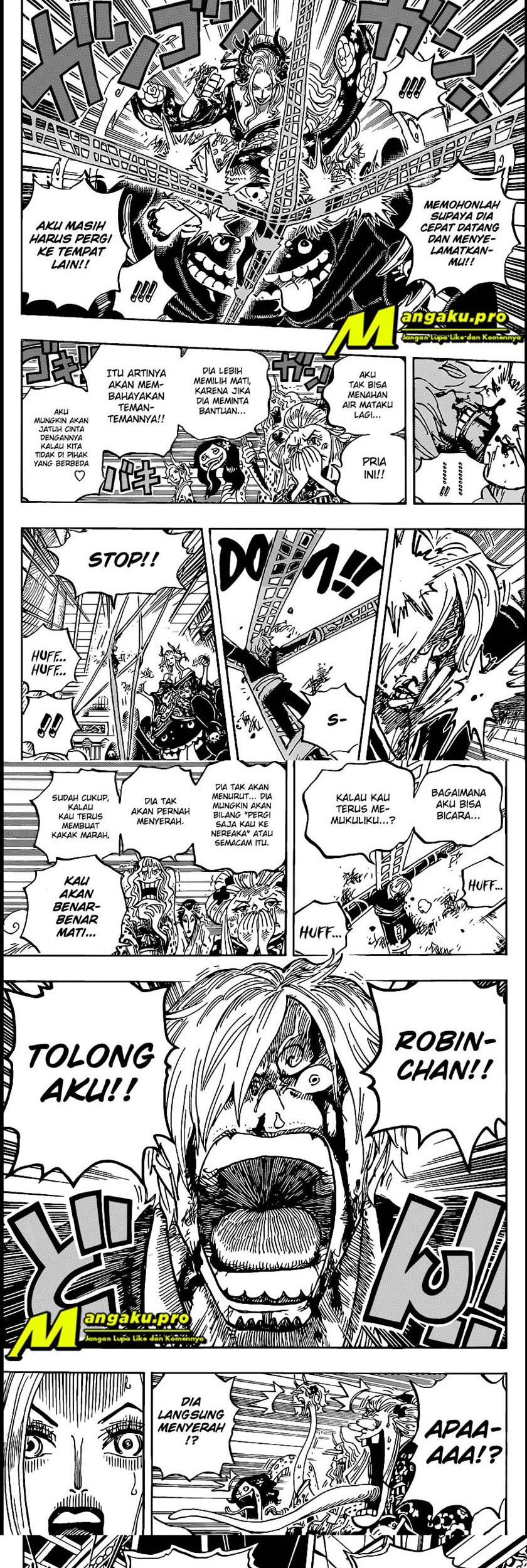 One Piece Chapter 1005 Gambar 3