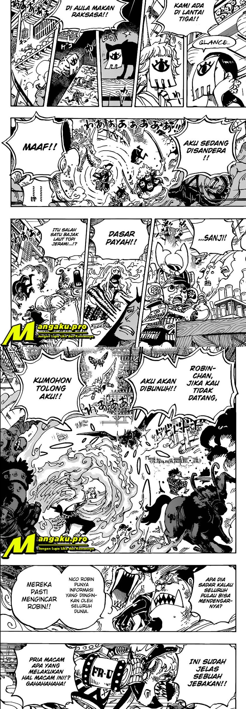 One Piece Chapter 1005 Gambar 4