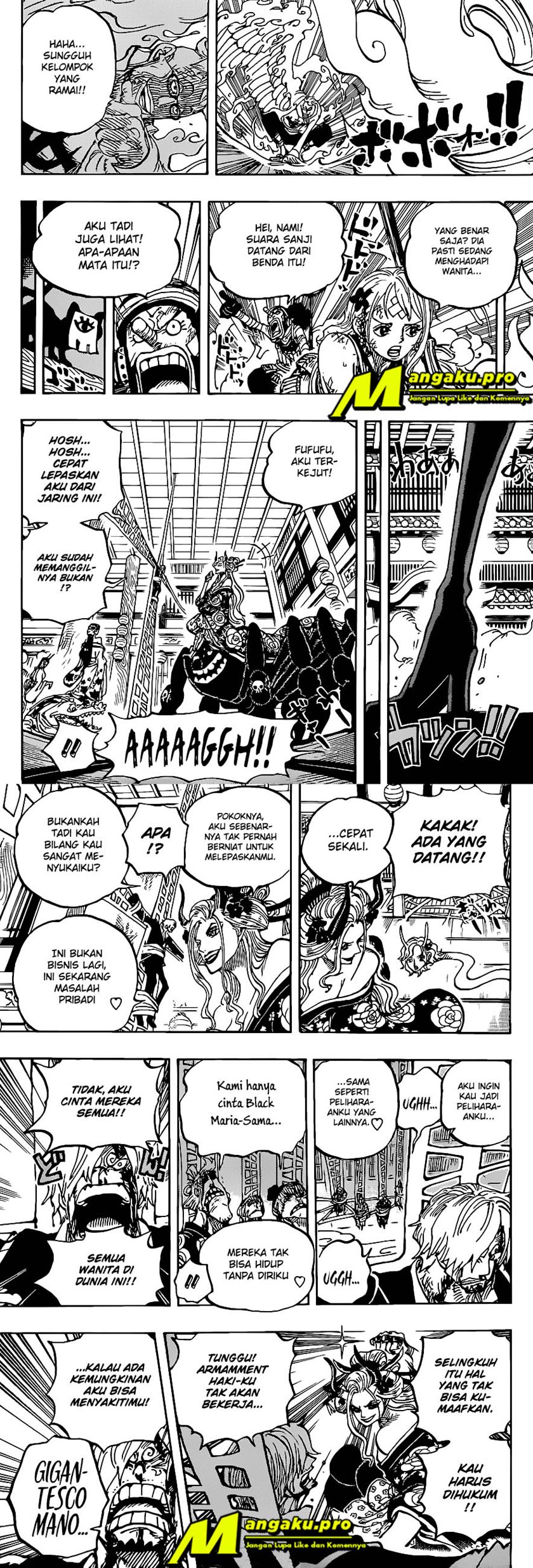 One Piece Chapter 1005 Gambar 5